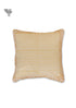 20s Cotton Cushion Cover in Block Print with Piping